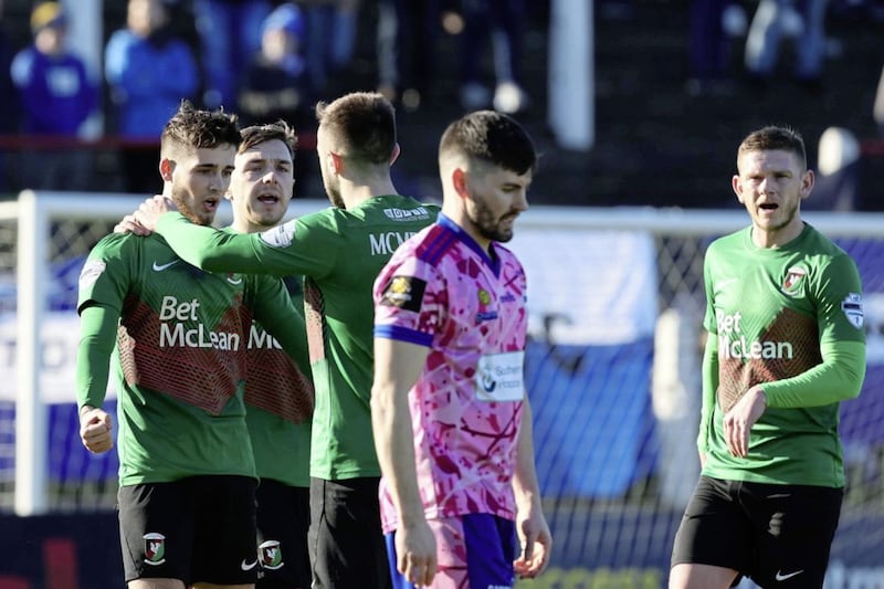 Local boy Darren King dreaming of an Irish Cup final appearance with Newry City