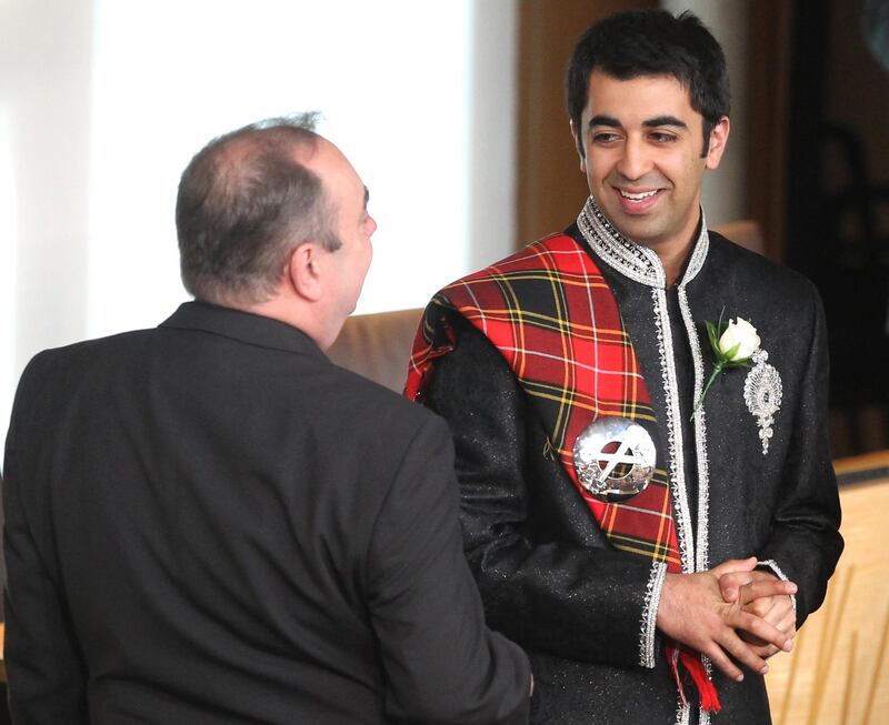 Mr Yousaf worked for Alex Salmond before being elected to parliament
