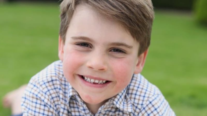 Prince Louis is six