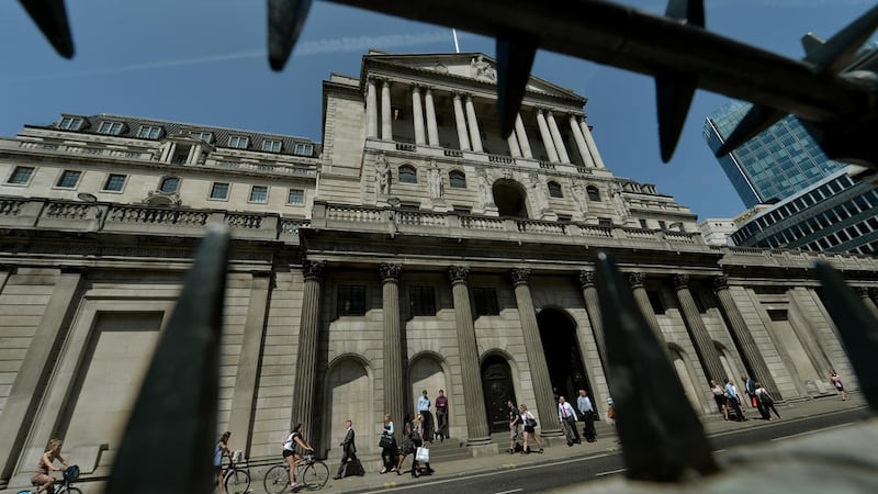 The Bank of England, which yesterday kept interest rates on hold at 0.5 per cent 