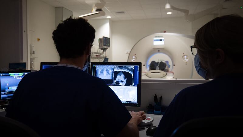 AI can assist radiologists with ‘contouring’, a process that outlines healthy organs on CT scans ahead of cancer patients receiving radiotherapy