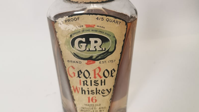 The 16-year matured George Roe single malt will go under the hammer on August 12.