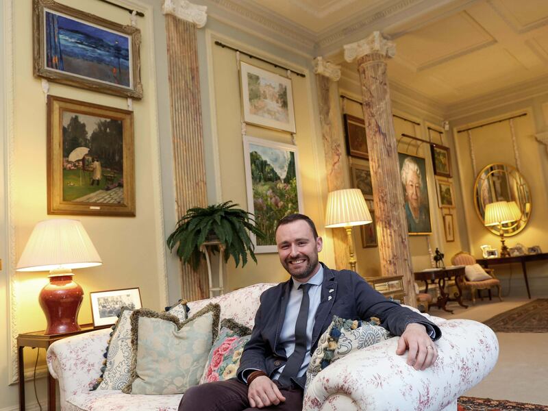 Behind the scenes of Hillsborough Castle and its who’s who of Irish art