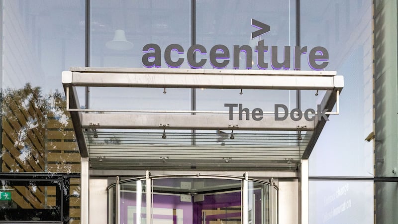 A general view of the headquarters of consultancy firm Accenture in Dublin (Norma Burke/PA)