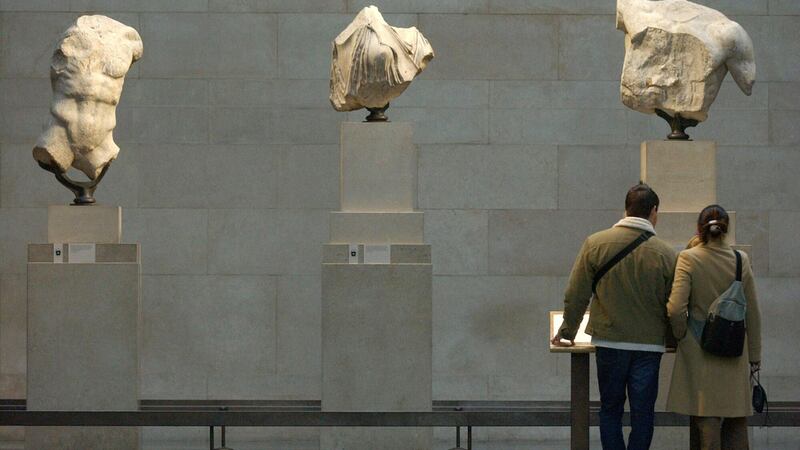 The Parthenon Sculptures have been in the British Museum since 1816 (Matthew Fearn/PA)