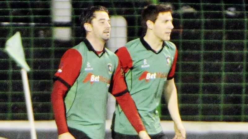 Glentoran will be without top scorer Curtis Allen for tonight&#39;s play-off 