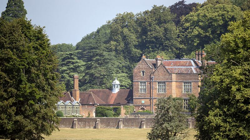 A general view of Chequers, the British prime minister's official country residence near Ellesborough in Buckinghamshire&nbsp;