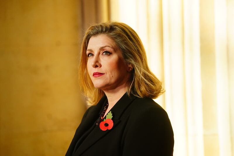 Penny Mordaunt said she chased Boris Johnson’s chief of staff 14 times about the missing messaged