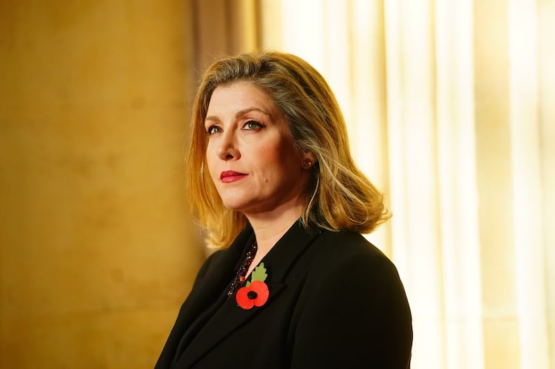 Penny Mordaunt did better than Rishi Sunak on the question of who would be a more capable prime minister, but trailed Labour’s Sir Keir Starmer by 17 points