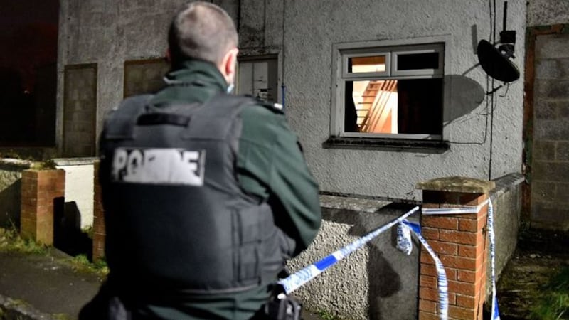 &nbsp;Police at the scene of what they have described as a &ldquo;suspicious death&rdquo; of a woman at a house off the Tandragee Road in Portadown. Photo by&nbsp;Alan Lewis www.photopressbelfast.co.uk