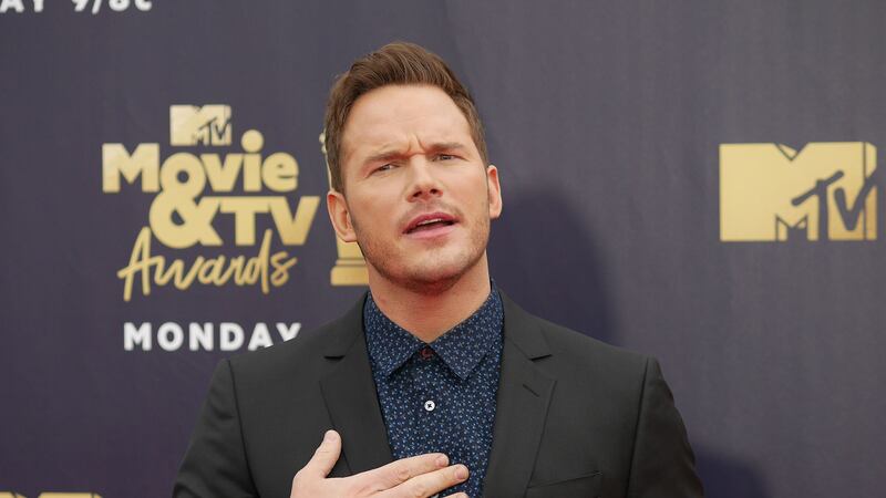 The Jurassic World actor was honoured at the MTV Movie And TV Awards in Los Angeles.