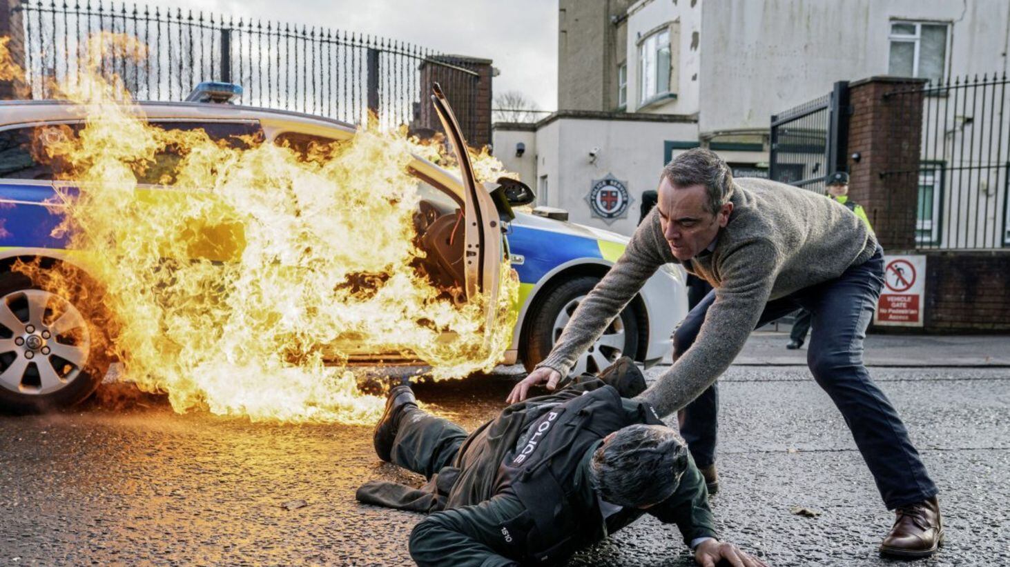 James Nesbitt as DCI Tom Brannick in Bloodlands. Picture by Steffan Hill
