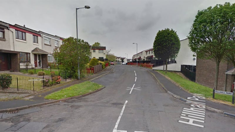 The shot was fired at a house in Hillhall Park in Lisburn&nbsp;