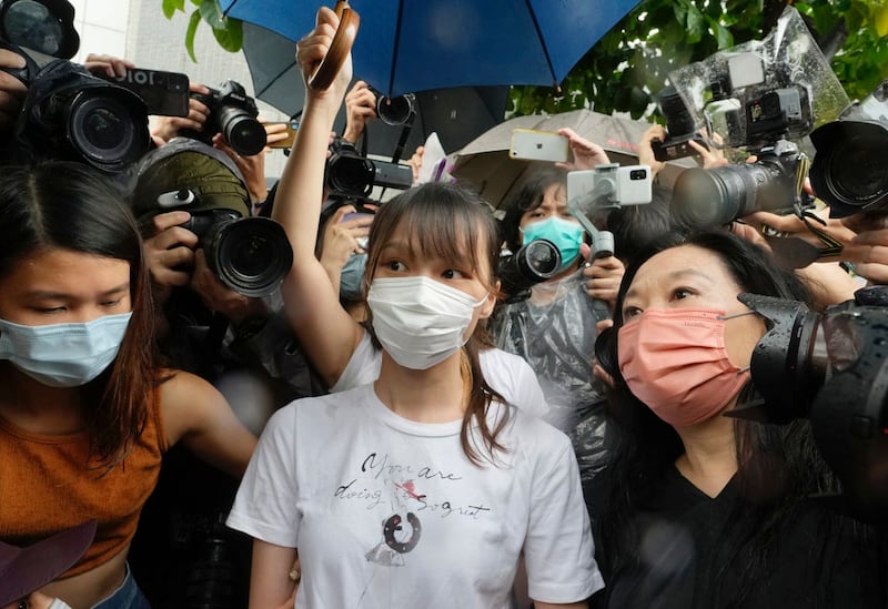 Hong Kong Activist Flees