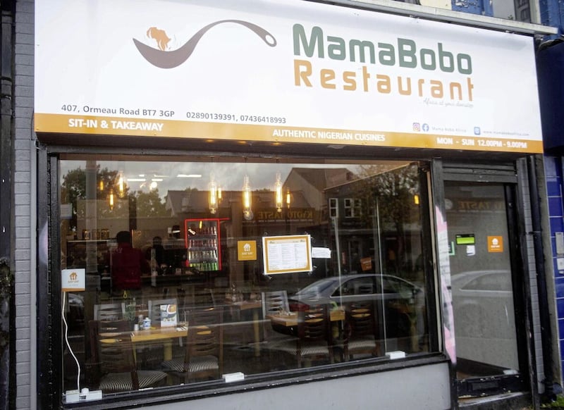 Mama Bobo Africa on Belfast's Ormeau Road is a welcome addition to the city's dining scene. Picture: Mark Marlow