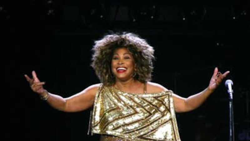 Tina Turner performs in concert at the 02 Arena in Greenwich, London (Johnny Green/PA)