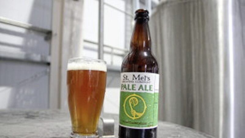 The Pale Ale from St Mel&rsquo;s Brewing Company gets hopped three times in the kettle before a dry hopping 
