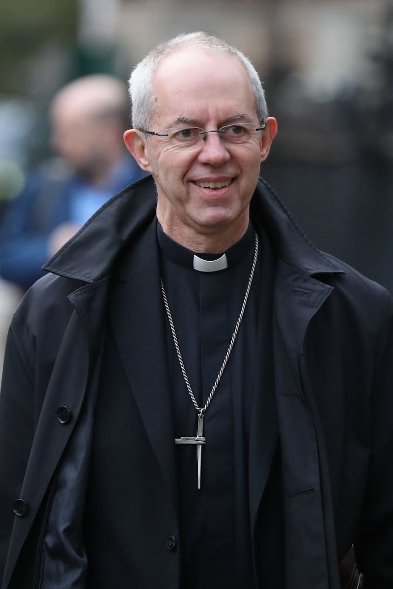 The Archbishop of Canterbury will deliver a New Year message 
