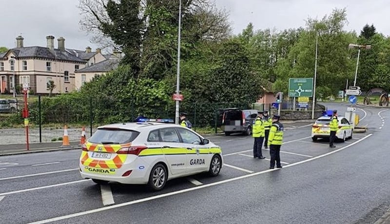The PSNI and Garda mounted a series of cross border checkpoints, including at Lifford Bridge between Strabane, Co Tyrone, and Lifford in Co Donegal