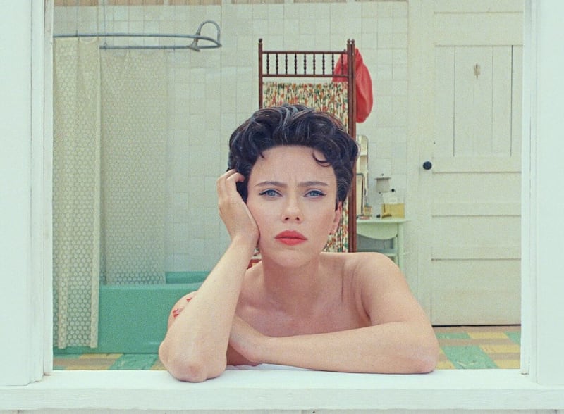 The world-weary Midge Campbell (Scarlett Johansson) in Asteroid City 