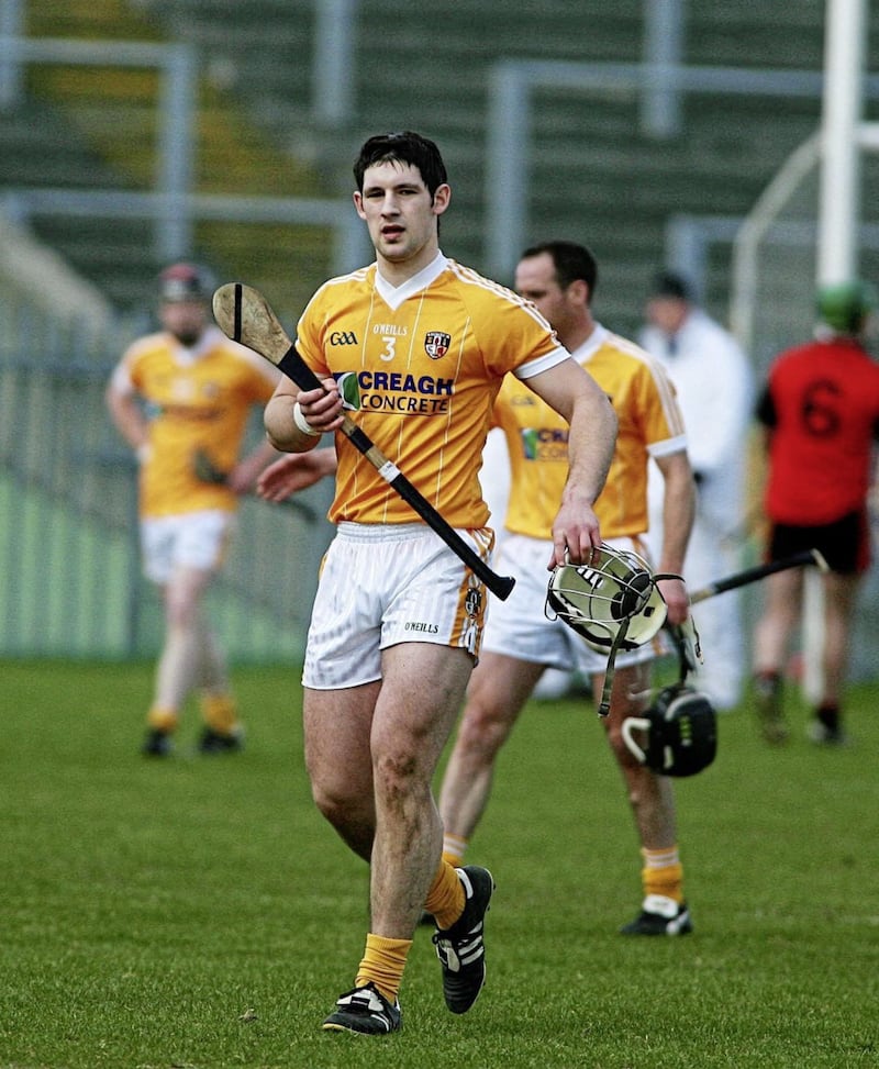 Antrim star Cormac Donnelly. Picture by Seamus Loughran
