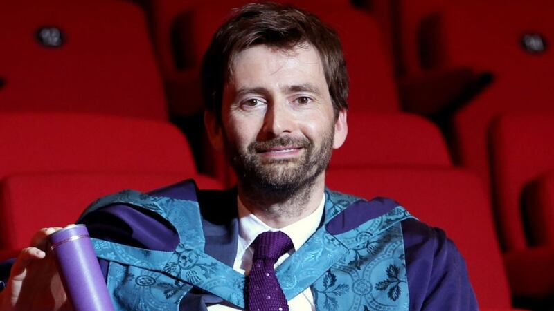 David Tennant 'chuffed' to have Mad To Be Normal premiere in Glasgow