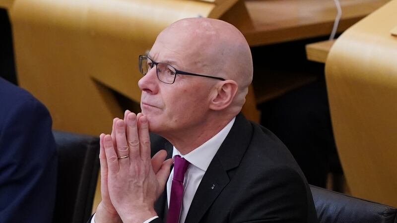 John Swinney said it was an ‘extarordinary privilege’ to be Scotland’s new first minister