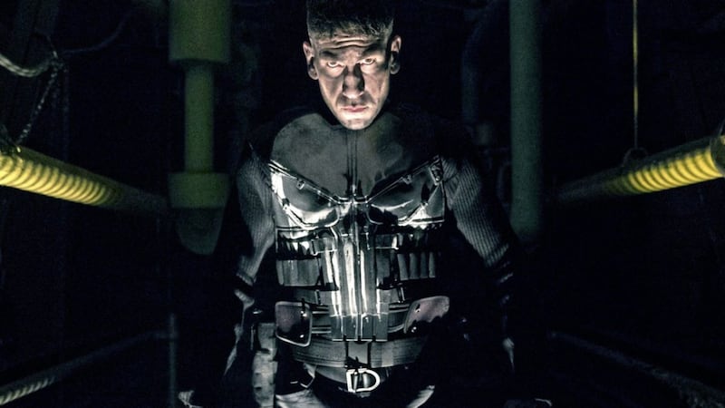 Jon Bernthal plays Marvel&#39;s heavily armed vigilante Frank Castle AKA The Punisher 