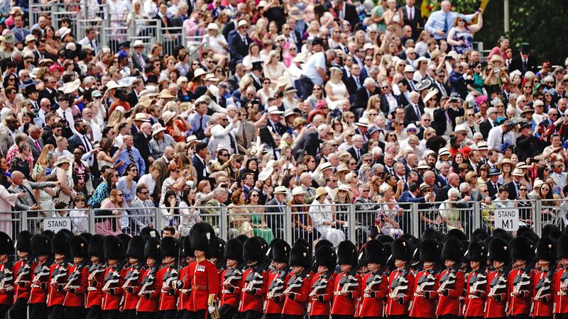 The military spectacle saw the most prestigious regiments in the British Army honouring their Colonel in Chief.
