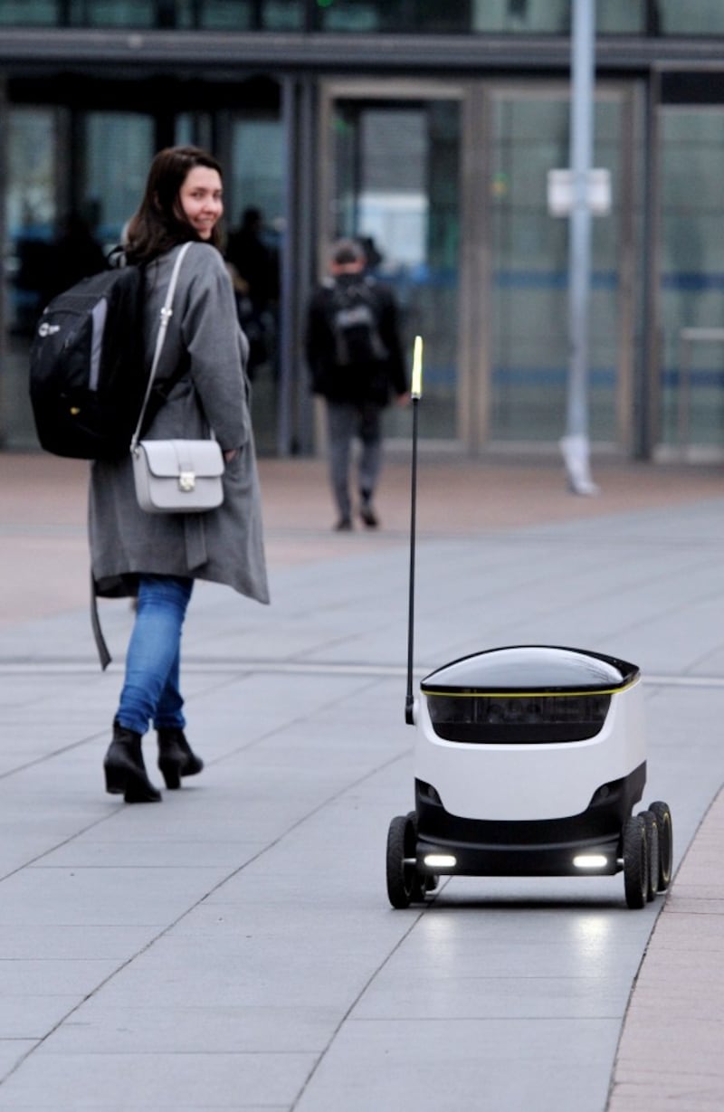 Starship Technologies’ self-driving delivery robot