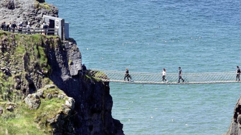 The Causeway Coast poll could be as tricky as crossing the Carrick-A-Rede bridge. Picture by Margaret McLaughlin 