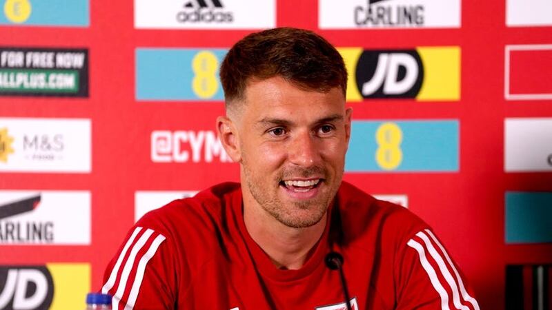 Wales captain Aaron Ramsey has a hectic week ahead of him with two Euro 2024 qualifiers and the Three Peaks Challenge (Adam Davy/PA)