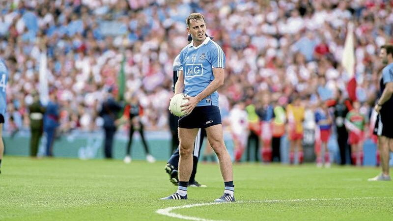 Cormac Costello bagged two goals for Dublin against Kerry on Sunday Picture by S&eacute;amus Loughran 