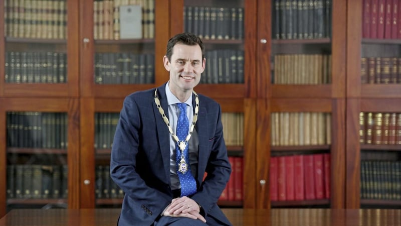 New Chartered Accountants Ulster Society chairman Niall Harkin 