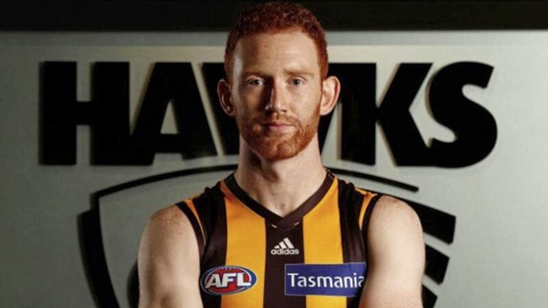 Aussie Rules football star Conor Glass 