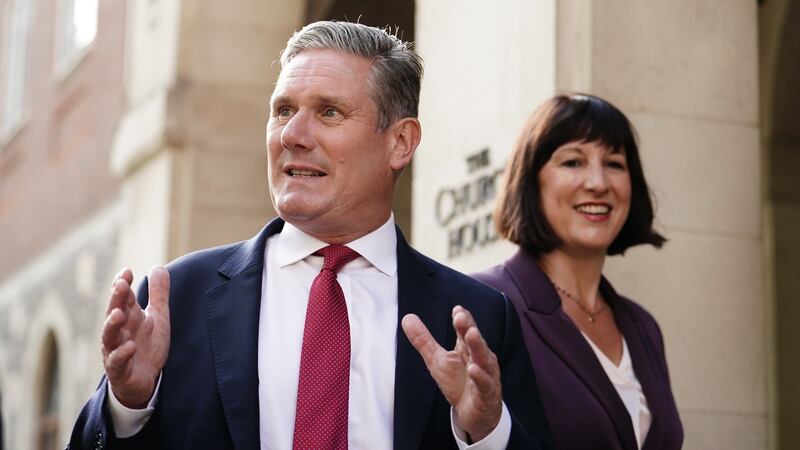 Shadow chancellor Rachel Reeves defended Sir Keir Starmer’s position on not wanting to diverge from EU standards (Jordan Pettitt/PA)