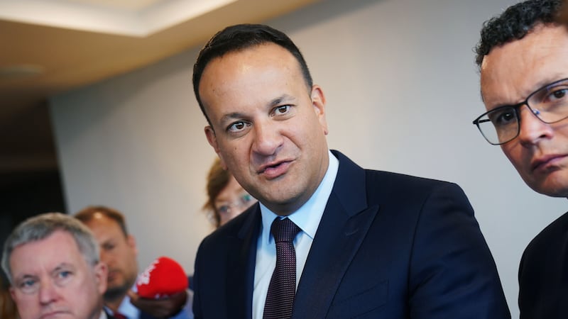 Taoiseach and leader of the Fine Gael party Leo Varadkar expressed views on Irish unity (Brian Lawless/PA)