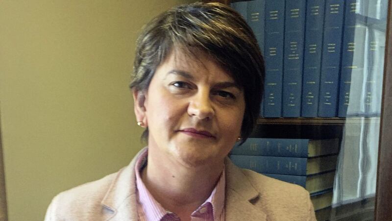 DUP leader Arlene Foster at Parliament Buildings, Stormont. Picture by David Young, Press Association 