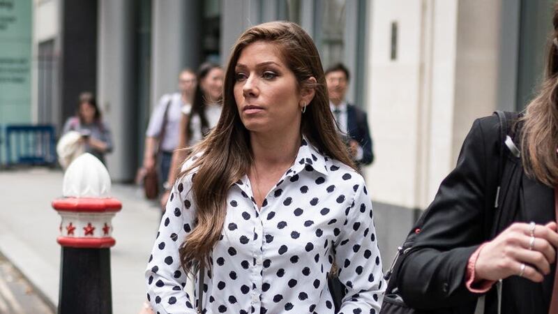 Nikki Sanderson is suing Mirror Group Newspapers (MGN) for damages (Aaron Chown/PA)