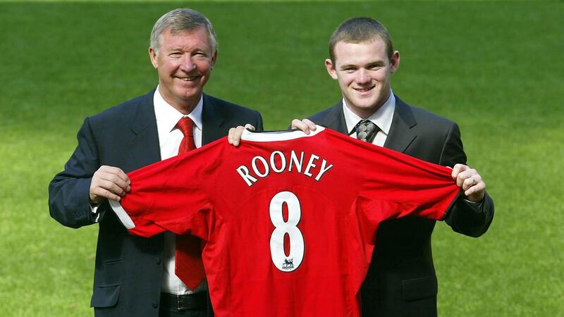 Rooney joined Manchester United at the age of 20 (Gareth Copley/PA)