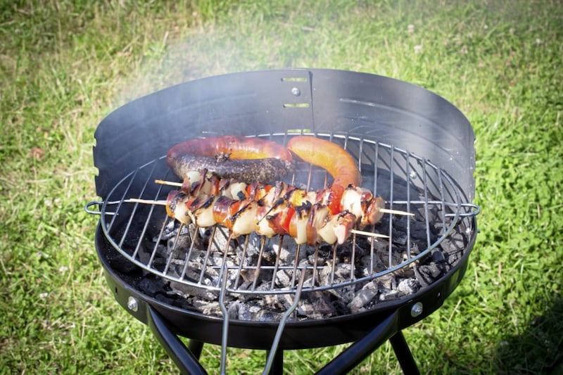 Barbecues are a great summer social activity - but take care to avoid food poisoning by ensuring meat is properly cooked 
