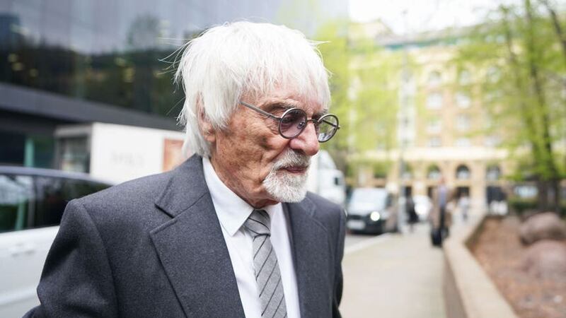 Former Formula One boss Bernie Ecclestone arriving for an earlier hearing in April (James Manning/PA)