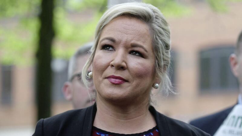 Michelle O&rsquo;Neill said her party was ready to restore the power-sharing institutions through a resolution of &#39;issues of rights and equality&#39;. Picture by Hugh Russell 
