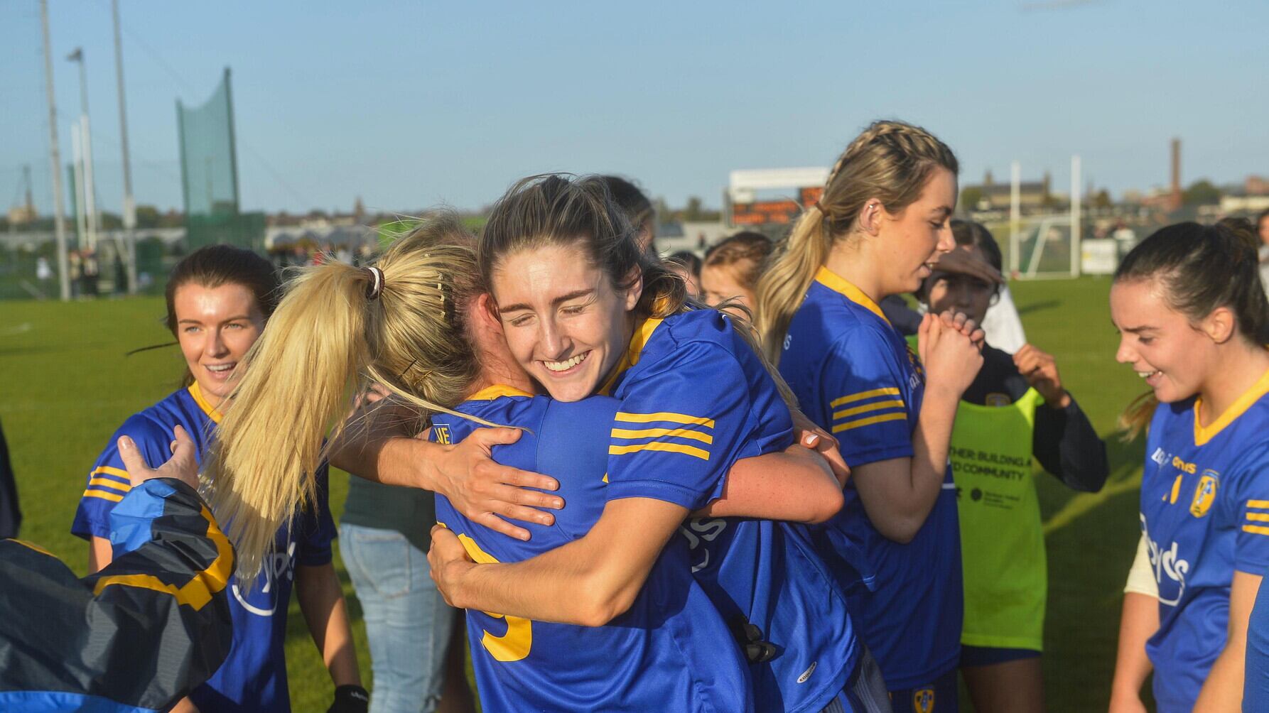 Moneyglass forward Orlaith Prenter played her part in her club's Ulster senior club championship win over Donaghmoyne in Monaghan before hurrying back up to Belfast to manage the club's minor team in their county final against St Brigid's
