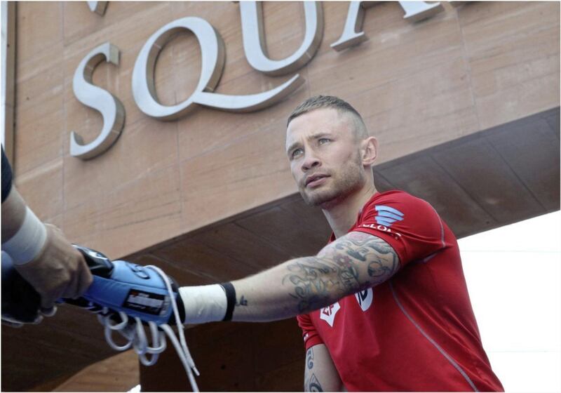 Carl Frampton says defeat on Saturday could end his career Picture by Hugh Russell. 