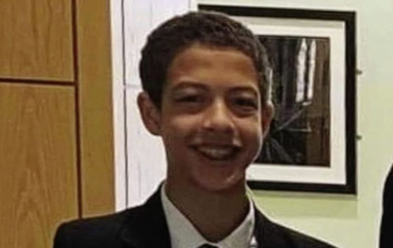 Noah Donohoe (14) was last seen on Sunday at Northwood Road/Premier Drive in north Belfast 