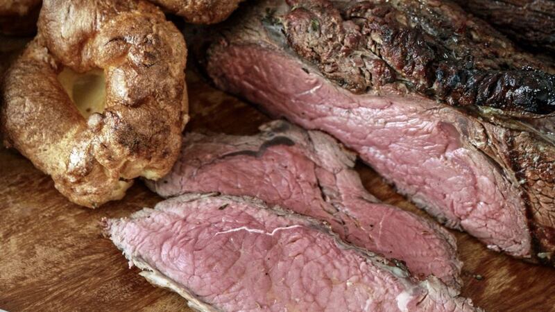 Niall McKenna&#39;s roast beef with Yorkshire puddings 