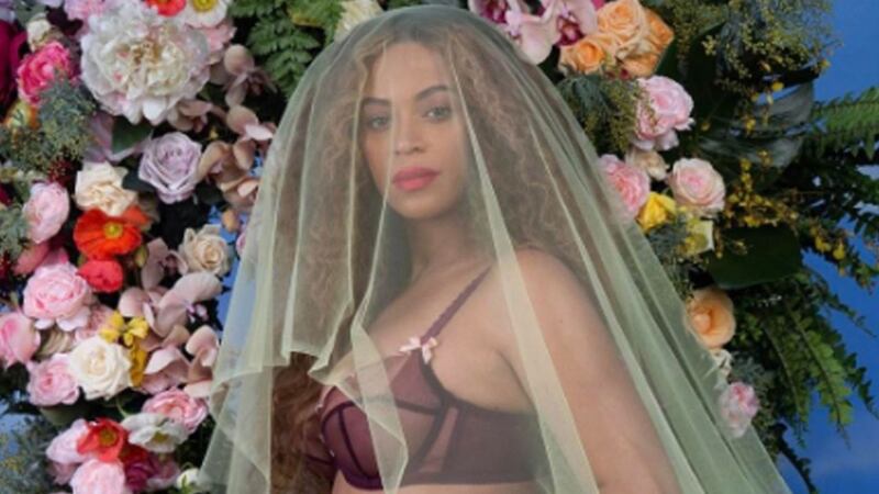 Solange shares stunning pregnancy photo of Beyonce as her family celebrate baby news