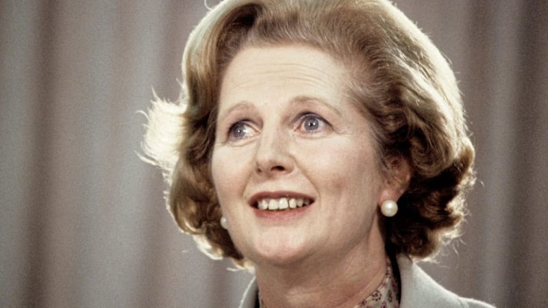 Former British Prime Minister Margaret Thatcher  