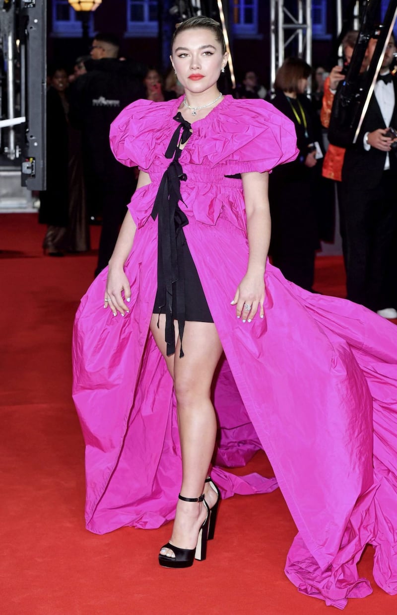 Florence Pugh attending the 73rd British Academy Film Awards held at the Royal Albert Hall, London on February 2 2020. Picture by Matt Crossick/PA Wire